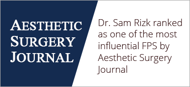 Aesthetic Surgery Journal - Dr. Sam Rizk ranked as one of the most influential FPS by Aesthetic Surgery Journal