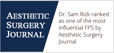 Aesthetic Surgery Journal - Dr. Sam Rizk ranked as one of the most influential FPS by Aesthetic Surgery Journal