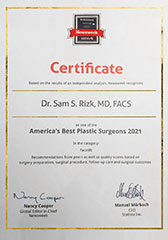 Certificate - Dr. Samieh Rizk 2021