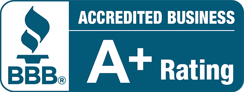 Accredited Business BBB. A+ rating