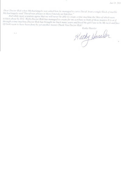 written testimonial #3937