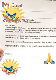 written testimonial #3861