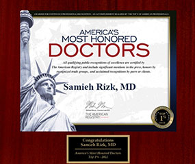 Americas Most Honored Doctors 2022