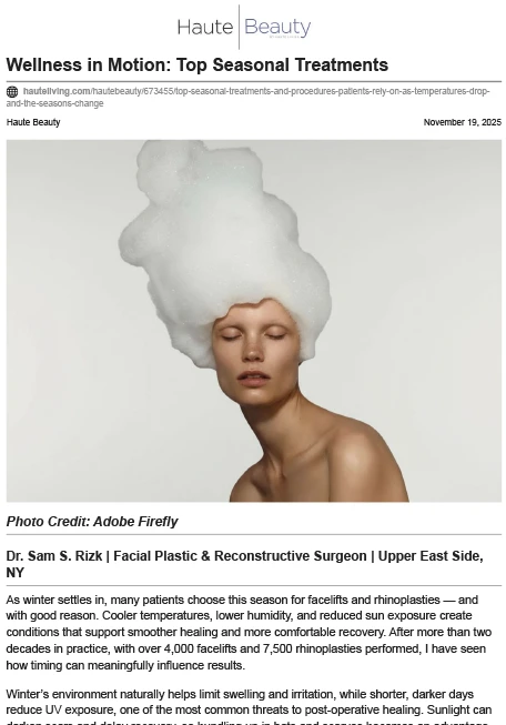 Wellness in Motion: Top Seasonal Treatments