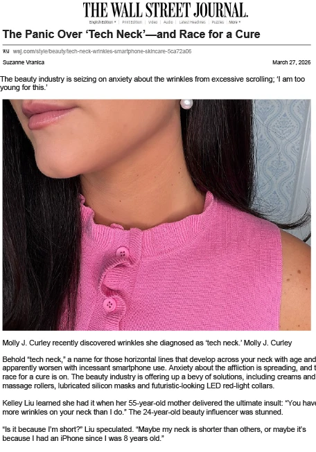 The Panic Over ‘Tech Neck’—and Race for a Cure