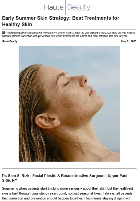 Early Summer Skin Strategy: As sun exposure increases, how are you helping patients balance correction with prevention, and which treatments are safest and most effective this time of year?