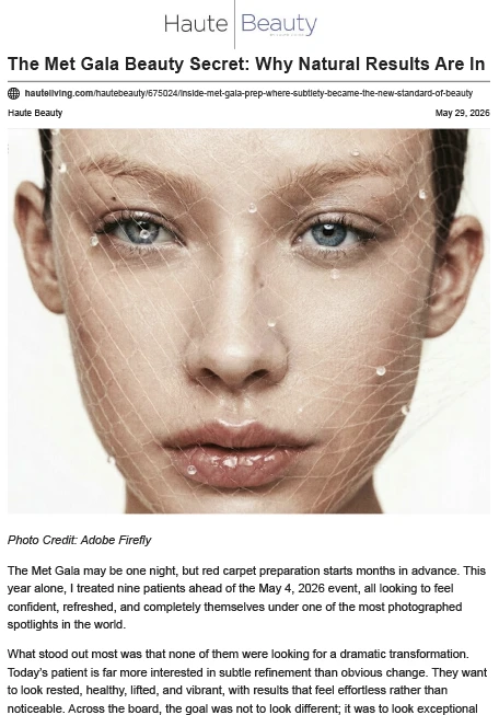 Inside Met Gala Prep: Where Subtlety Became the New Standard of Beauty